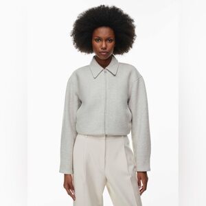 Aritzia Babaton Britannia Merino Wool Bomber Size S